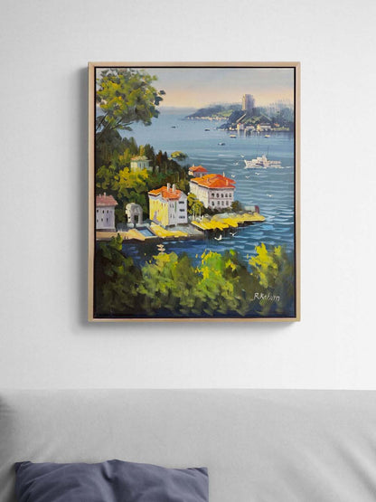 Yalıların Sessizliği Yağlı Boya Tablosu