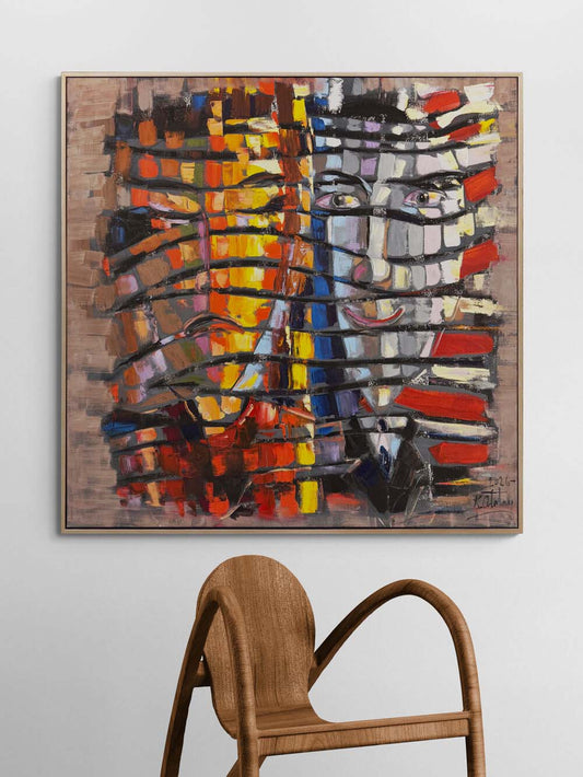 Rüyanın Ortasında Yağlı Boya Tablosu