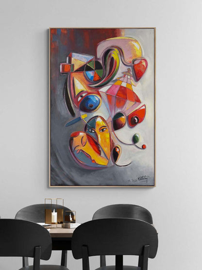 Ruhun Senfonisi Yağlı Boya Tablosu