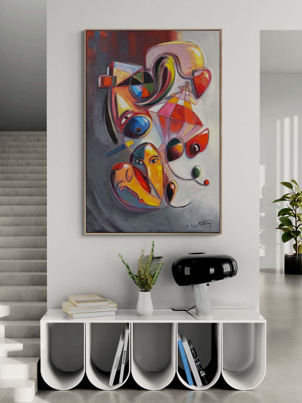 Ruhun Senfonisi Yağlı Boya Tablosu