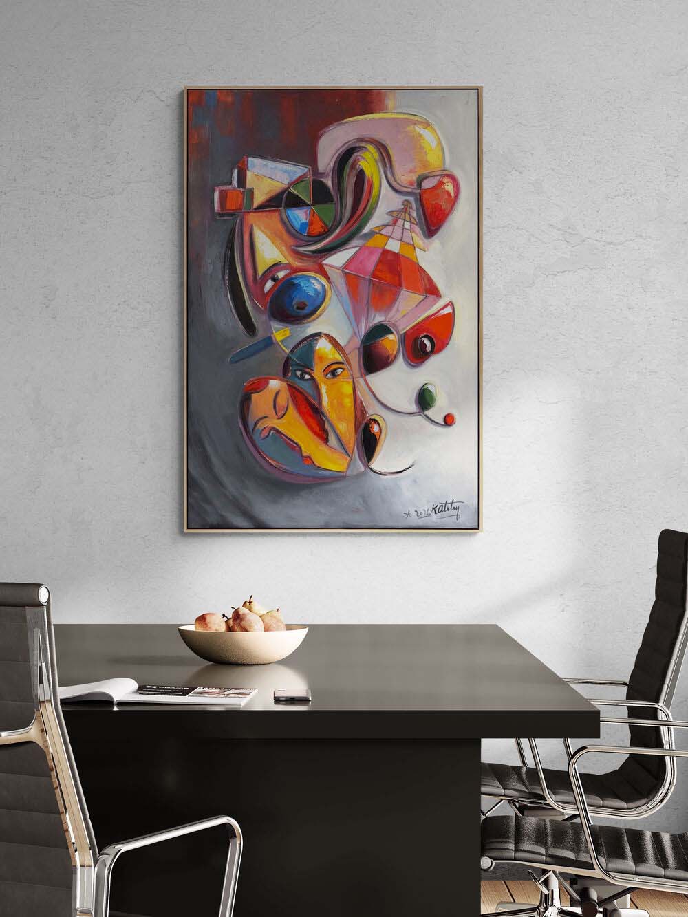 Ruhun Senfonisi Yağlı Boya Tablosu