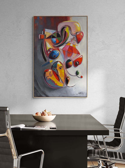 Ruhun Senfonisi Yağlı Boya Tablosu