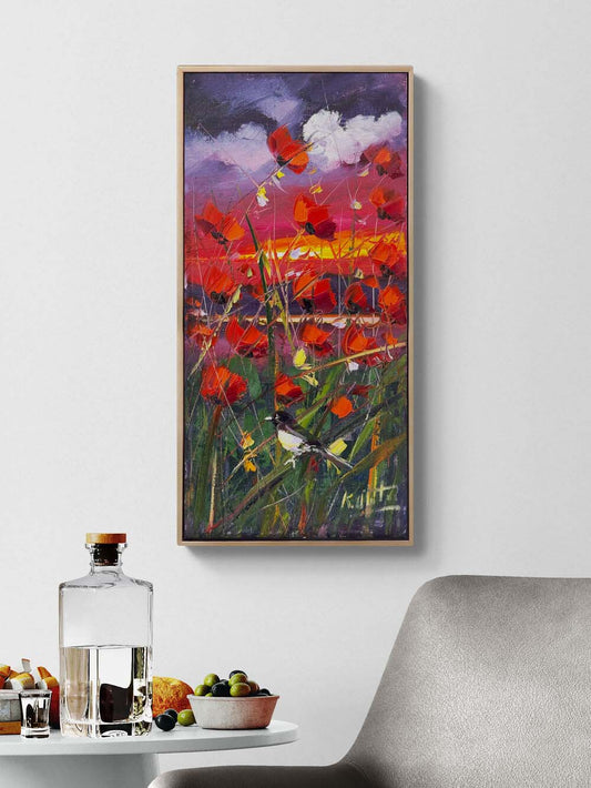 Bahar Senfonisi Yağlı Boya Tablosu