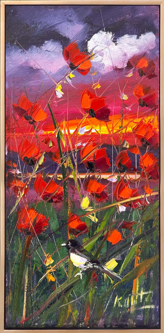 Bahar Senfonisi Yağlı Boya Tablosu