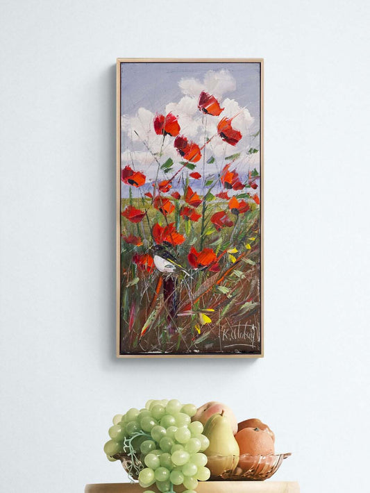 Güz Güneşi Yağlı Boya Tablosu