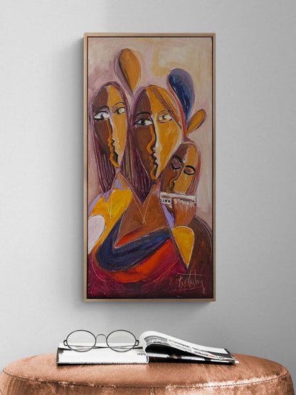 Sessiz Koro Yağlı Boya Tablosu