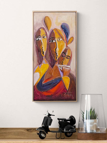 Sessiz Koro Yağlı Boya Tablosu