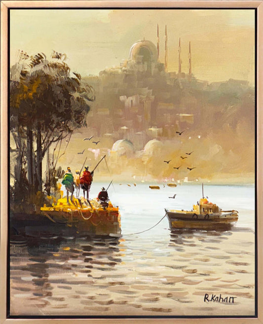 Bereketli Boğaz Yağlı Boya Tablosu