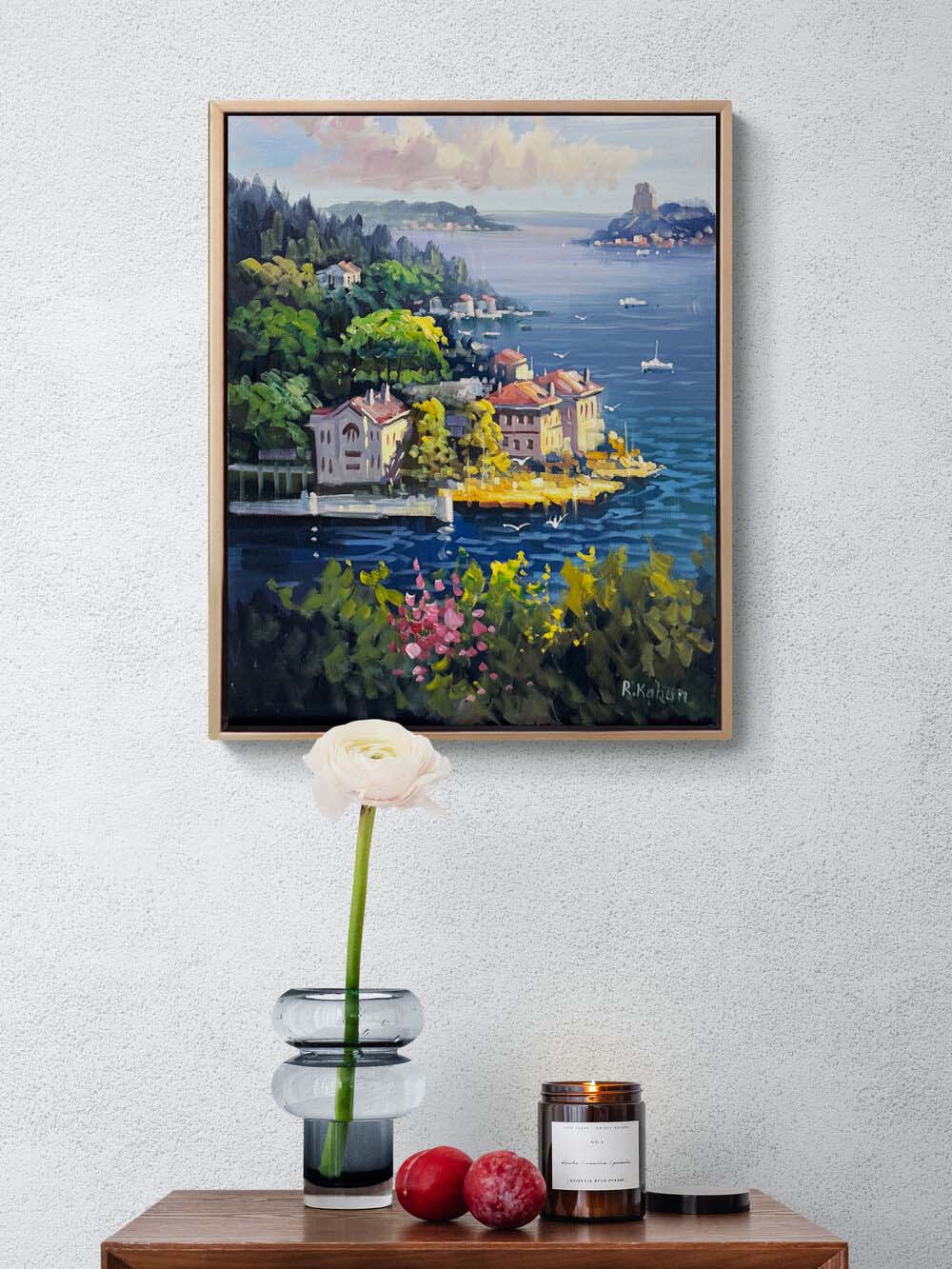 Hisar'a Karşı Yağlı Boya Tablosu