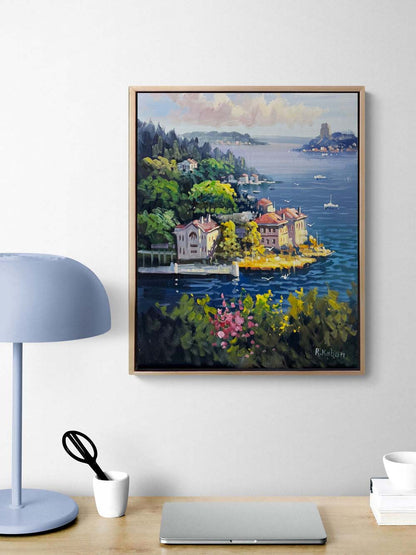 Hisar'a Karşı Yağlı Boya Tablosu