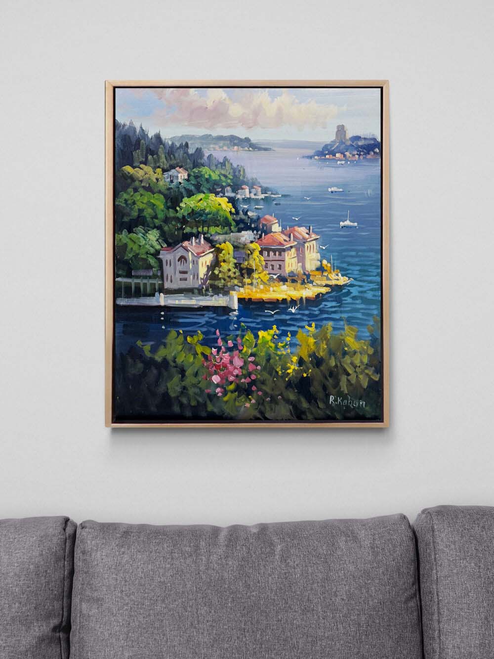 Hisar'a Karşı Yağlı Boya Tablosu