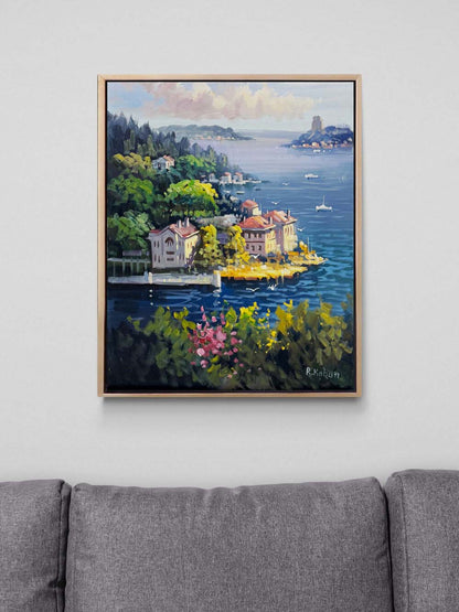 Hisar'a Karşı Yağlı Boya Tablosu