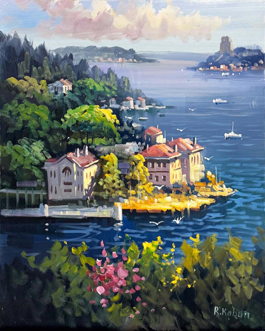 Hisar'a Karşı Yağlı Boya Tablosu