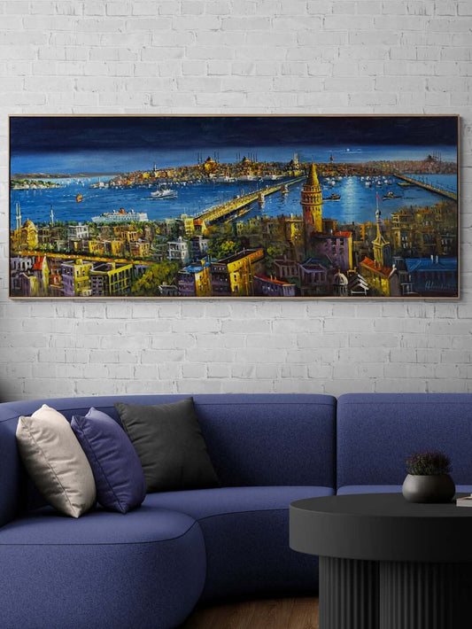 Marmara’nın Hafızası Yağlı Boya Tablosu Simurg Sanatevi