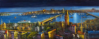 Marmara’nın Hafızası Yağlı Boya Tablosu Simurg Sanatevi