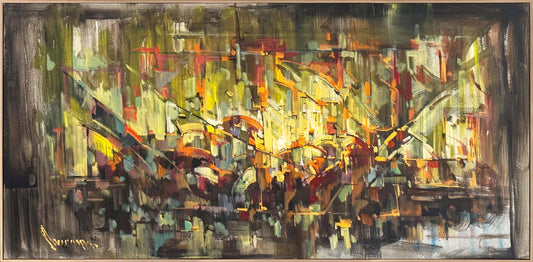 Zihnin Koridorları Yağlı Boya Tablosu Simurg Sanatevi