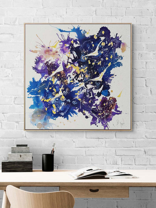 Köpüren Huzur Yağlı Boya Tablosu Simurg Sanatevi