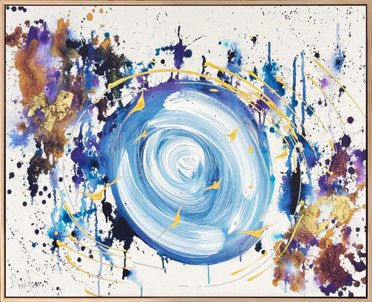 Sonsuz Yörünge Yağlı Boya Tablosu Simurg Sanatevi