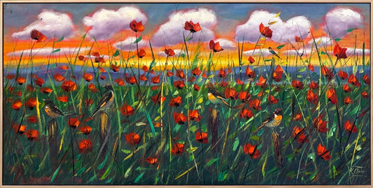 Geceyle Gündüz Arasında Yağlı Boya Tablosu Simurg Sanatevi