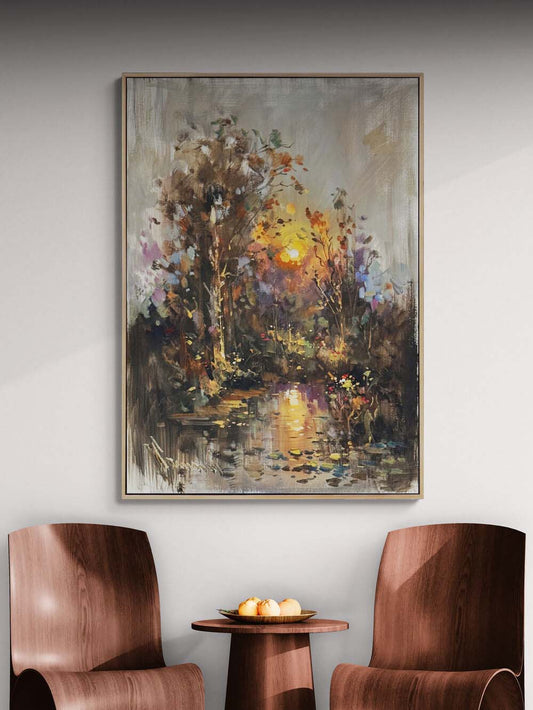 Ufuktaki Umut Yağlı Boya Tablosu Simurg Sanatevi