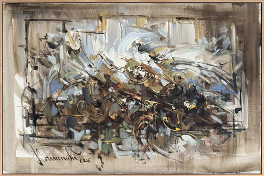 Zihinsel Spektrum Yağlı Boya Tablosu Simurg Sanatevi