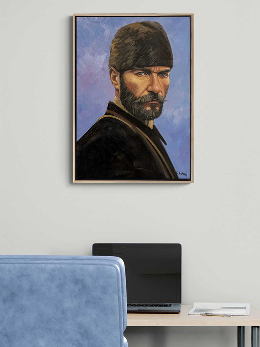 Mustafa Kemal'in İradesi Yağlı Boya Tablosu