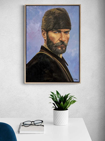 Mustafa Kemal'in İradesi Yağlı Boya Tablosu