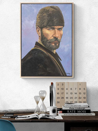 Mustafa Kemal'in İradesi Yağlı Boya Tablosu