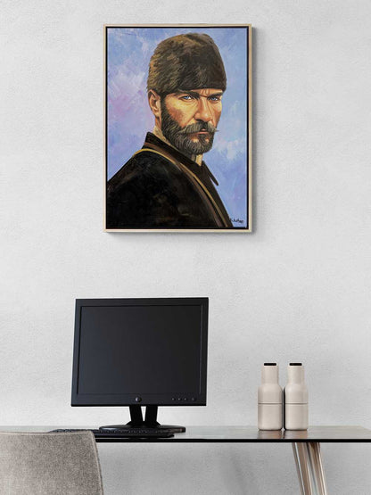 Mustafa Kemal'in İradesi Yağlı Boya Tablosu