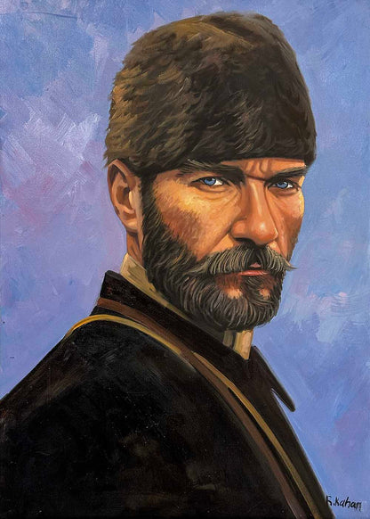 Mustafa Kemal'in İradesi Yağlı Boya Tablosu