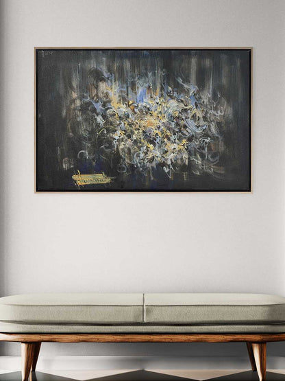 Karanlığa Dönüş Yağlı Boya Tablosu