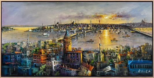 Boğazın Tanıkları Yağlı Boya Tablosu Simurg Sanatevi
