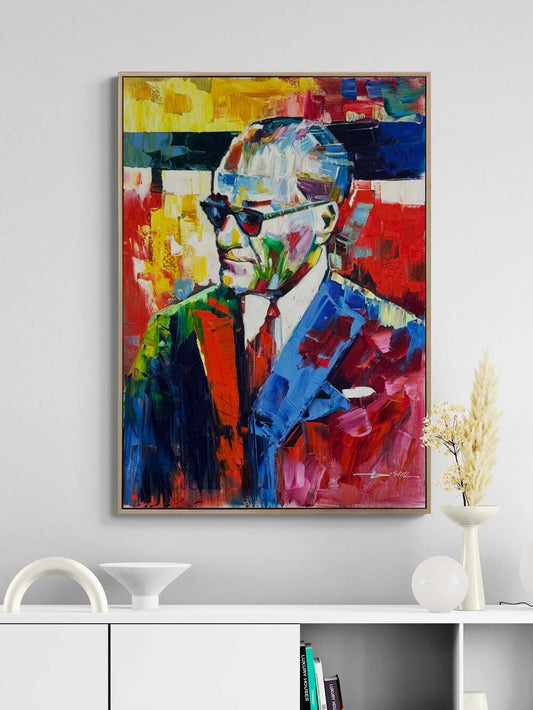 Mustafa Kemal Vizyonu Yağlı Boya Tablosu