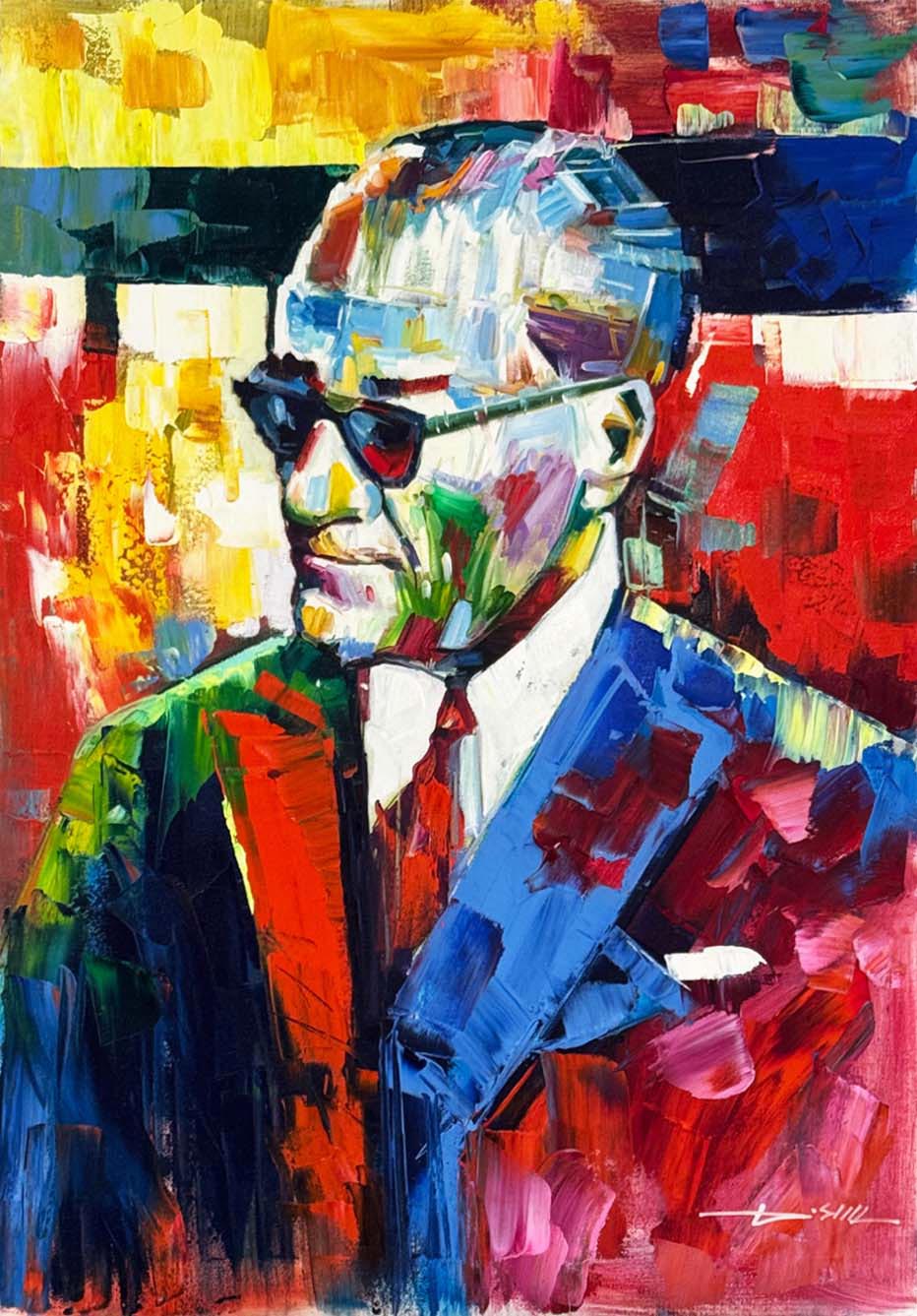 Mustafa Kemal Vizyonu Yağlı Boya Tablosu Simurg Sanatevi