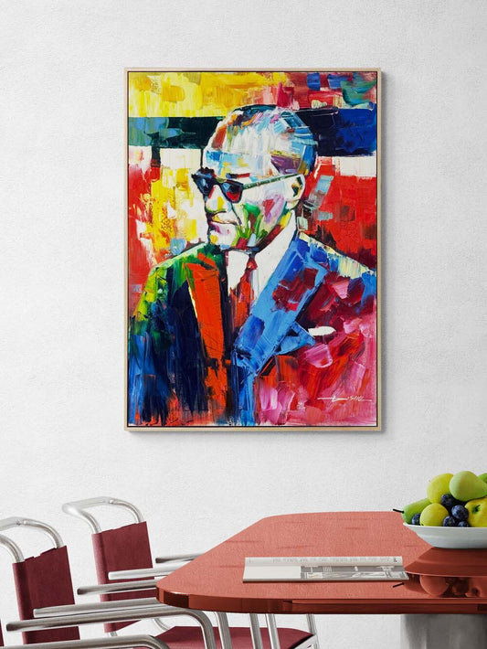 Çağdaş Hafıza Atatürk Yağlı Boya Tablosu