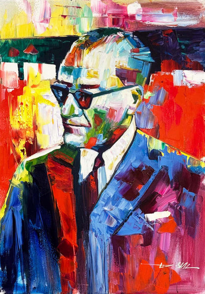 Çağdaş Hafıza Atatürk Yağlı Boya Tablosu Simurg Sanatevi