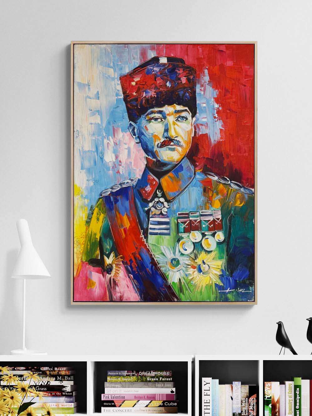 Mustafa Kemal ile Yüzyıl Yağlı Boya Tablosu