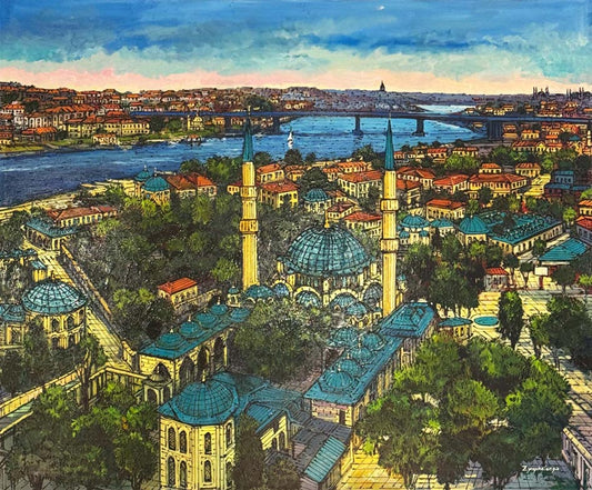 Fatih Camii Yağlı Boya Tablosu