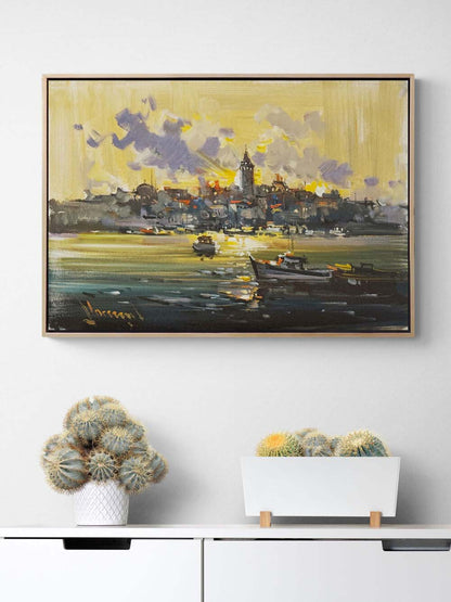 Ebedi İstanbul Yağlı Boya Tablosu