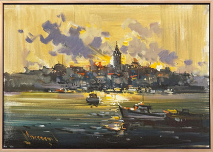 Ebedi İstanbul Yağlı Boya Tablosu