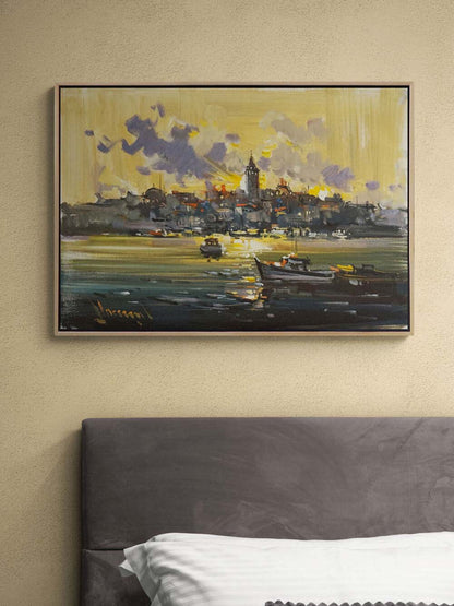 Ebedi İstanbul Yağlı Boya Tablosu