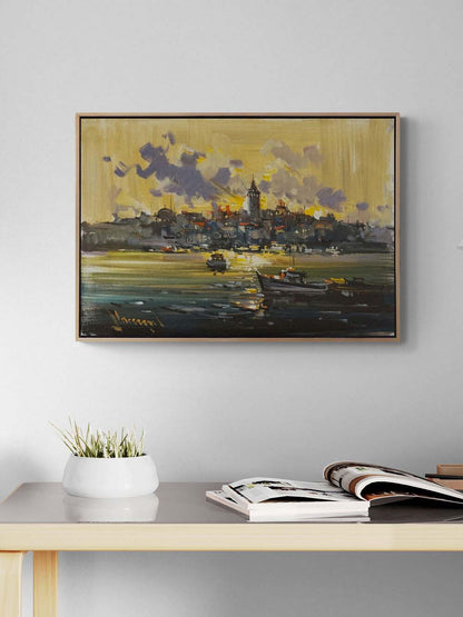 Ebedi İstanbul Yağlı Boya Tablosu