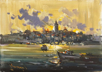 Ebedi İstanbul Yağlı Boya Tablosu