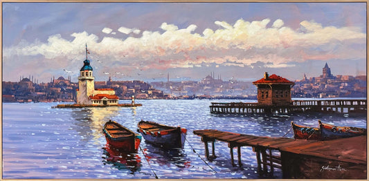 Salacak Açıklarında Yağlı Boya Tablosu