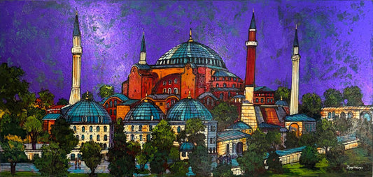 Ayasofya Yağlı Boya Tablosu Simurg Sanatevi