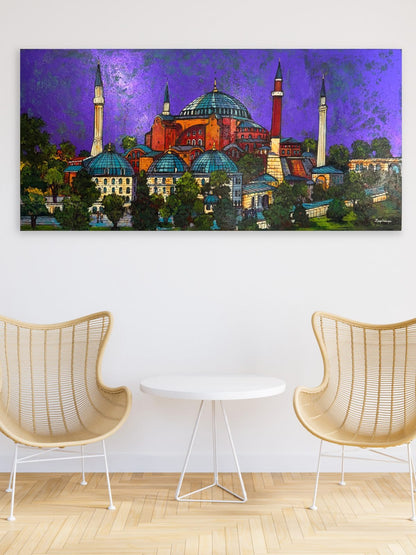 Ayasofya Yağlı Boya Tablosu Simurg Sanatevi