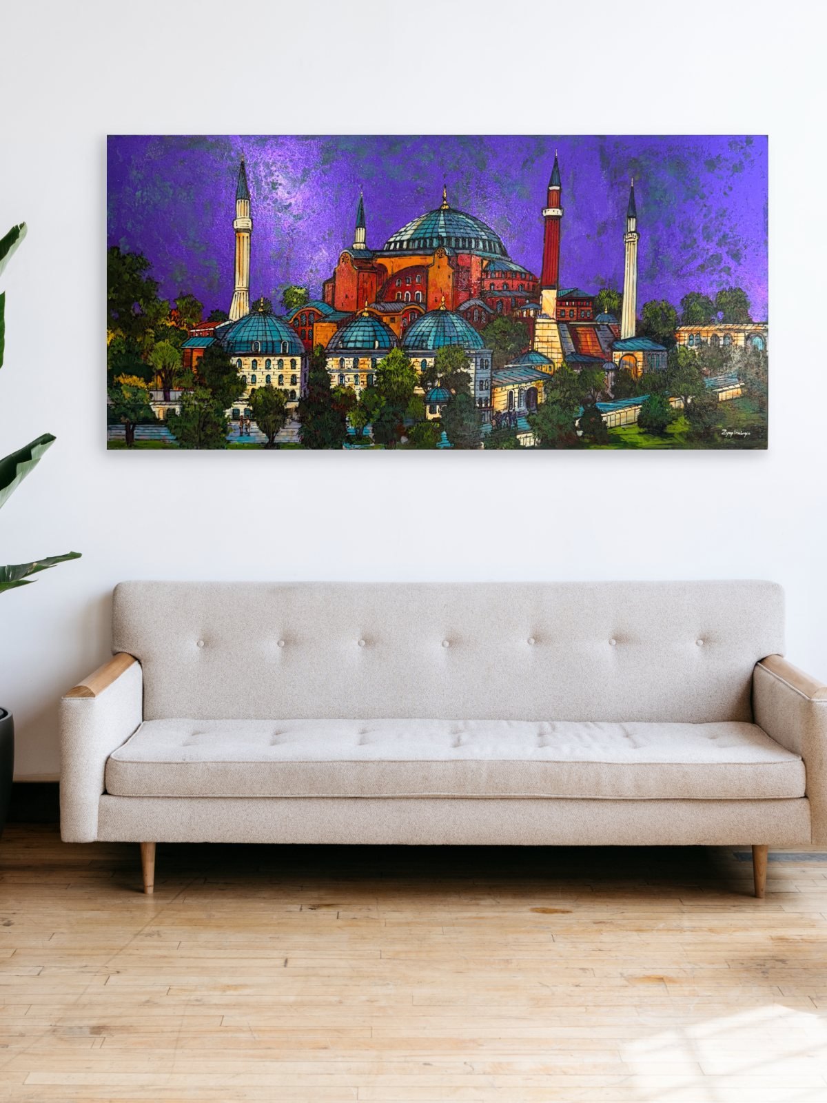 Ayasofya Yağlı Boya Tablosu Simurg Sanatevi