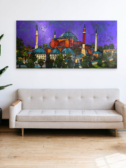 Ayasofya Yağlı Boya Tablosu Simurg Sanatevi