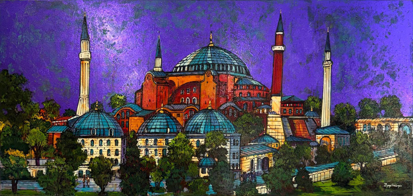 Ayasofya Yağlı Boya Tablosu Simurg Sanatevi