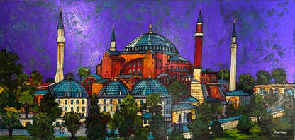 Ayasofya Yağlı Boya Tablosu Simurg Sanatevi